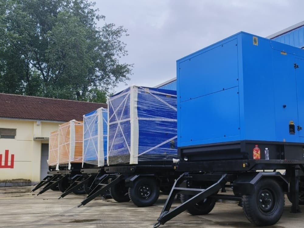 Besten、移動式濰柴ディーゼル発電機5台をフィリピンに輸出